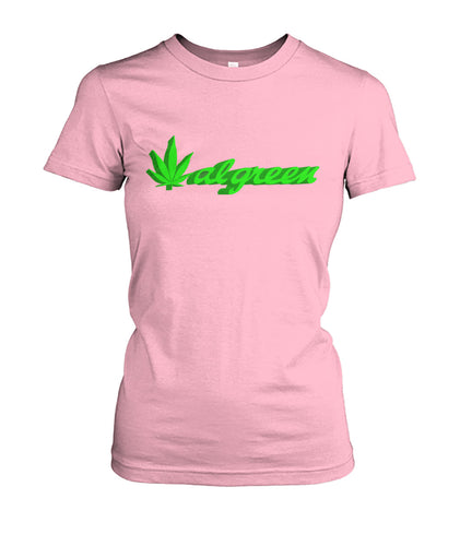 Al Green Weed Women's Crew Tee