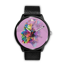 Roses Face Wrist Watch