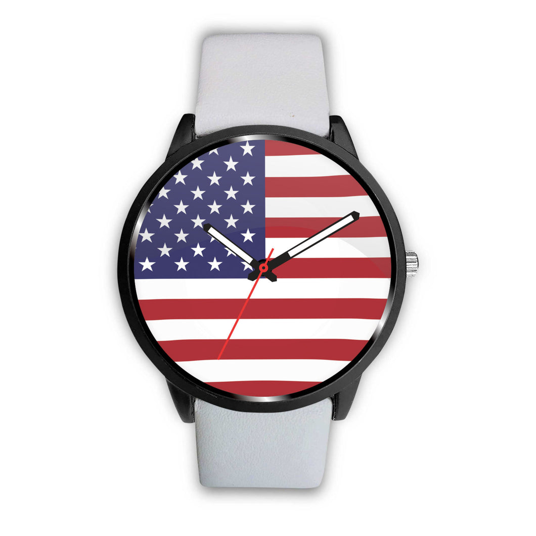 American Flag Wrist Watch