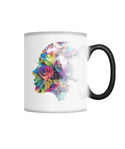 Roses Face Color Changing Mug