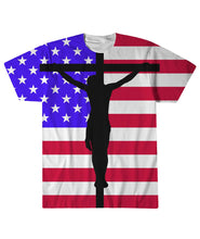 American with Jesus Sublimation Tee