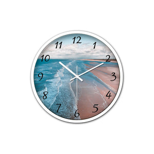 Beach Scene Wall Clock