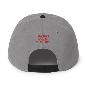 Human Love Matter Snapback Hat